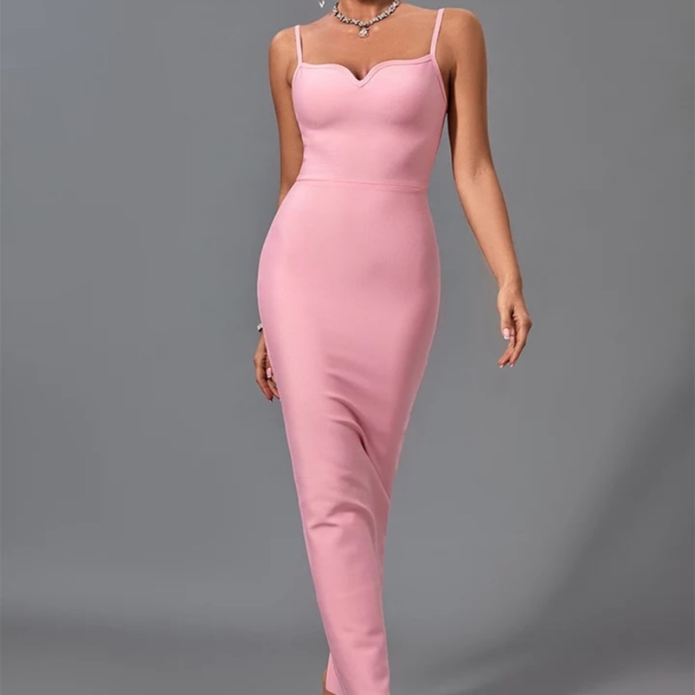 MAXI SWEETHEART BODYCON DRESS